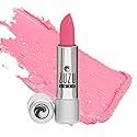 Zuzu Luxe Lip Color Lipstick (Dollhouse Pink - Bubblegum Pink/Cool Crème), Natural Hydrating Lipstick, Paraben Free, Vegan, Gluten-free, Cruelty-free