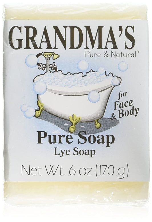 Remwood 60018 Grandma's Lye Soap 6 Oz Beauty & Personal Care GRANDMA'S PURE & NATURAL