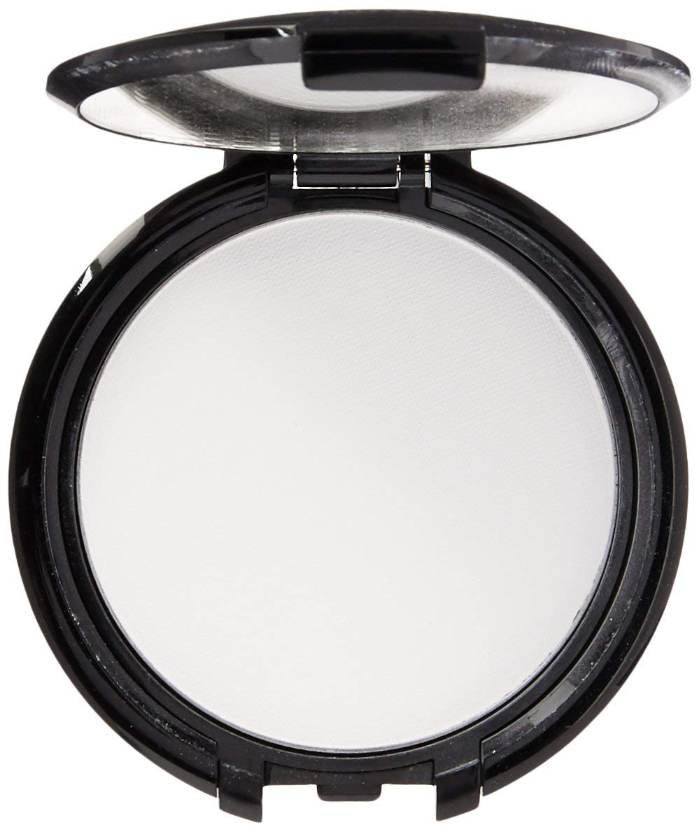 MANIC PANIC Vampyre's Veil Virgin White Pressed Powder - Matte Setting Powder for Cosplay, Theatrical & Goth Makeup - Full Coverage Face Makeup