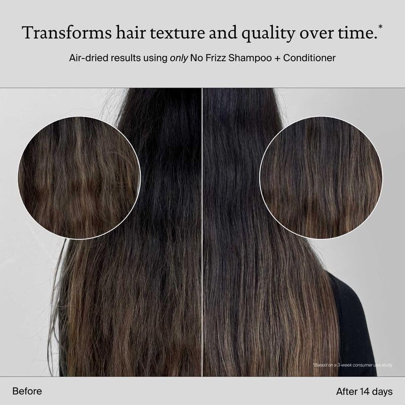 Living Proof Frizzy Hair Starter Kit - Travel Size No Frizz Shampoo, Conditioner, Smooth Styling Cream and Advanced Clean Dry Shampoo ($70 value)
