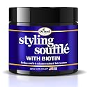 Difeel Curl Defining Styling Soufflé with Biotin 12 oz. - Nourishing Curl Defining Souffle for Wavy Hair, Curly Hair & Coils