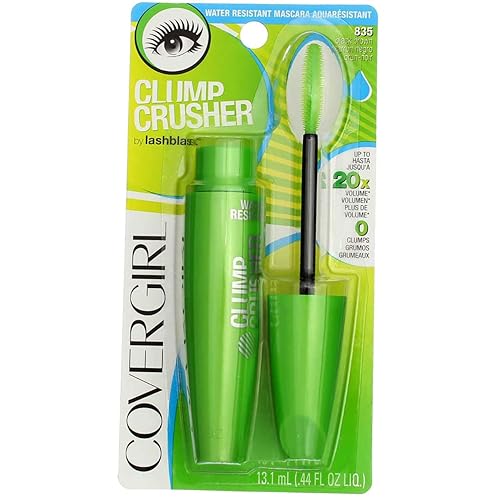 CoverGirl Lashblast Clump Crusher Black Brown 835 Water Resistant Mascara -- 3 per case.