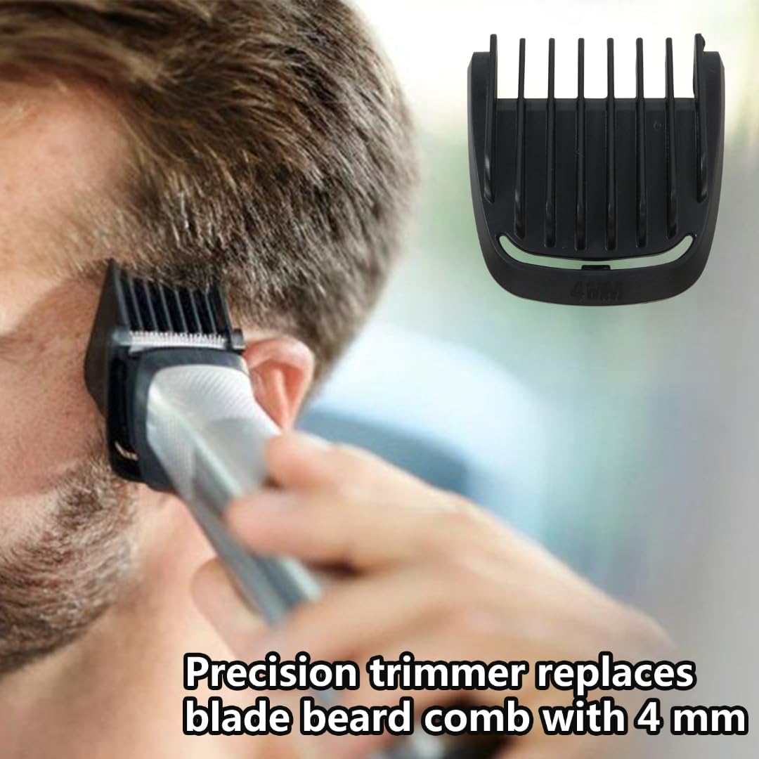 New Upgraded Replacement Blade Beard Comb Guard 4mm for Philips Multigroom Trimmer Beauty and Personal Care USonline911