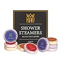 KAV Aromatherapy Shower Steamers for Women and Men - 9 pc Shower Bombs Set - Stocking Stuffers Gift Set - Relaxation Stress Relief for Women Mom…