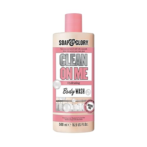 Soap & Glory Original Pink Body Wash for Women - Rose & Bergamot Shower Gel for Dry Skin - Moisturizing Body Soap for Soft, Hydrated Skin - Original