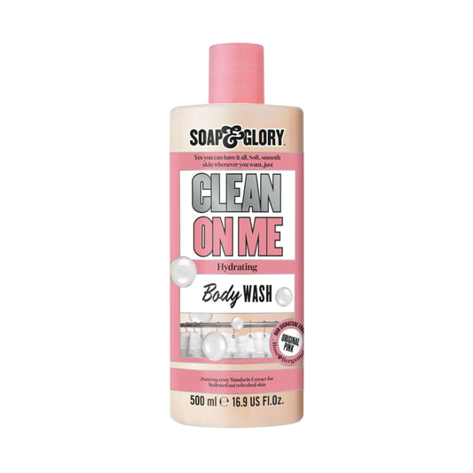 Soap & Glory Original Pink Body Wash for Women - Rose & Bergamot Shower Gel for Dry Skin - Moisturizing Body Soap for Soft, Hydrated Skin - Original