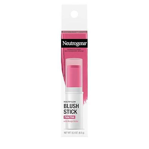 Neutrogena Healthy Glow Blush Stick, Easy to Use Lightweight Makeup, Ultra Creamy Cheek Color with Mango Butter Leaves Skin with a Natural Looking