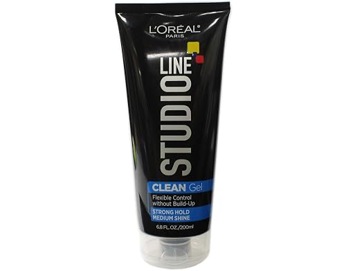 L`Oreal Studio Clean Gel Strong Hold 6.8 oz (Value pack of 2)
