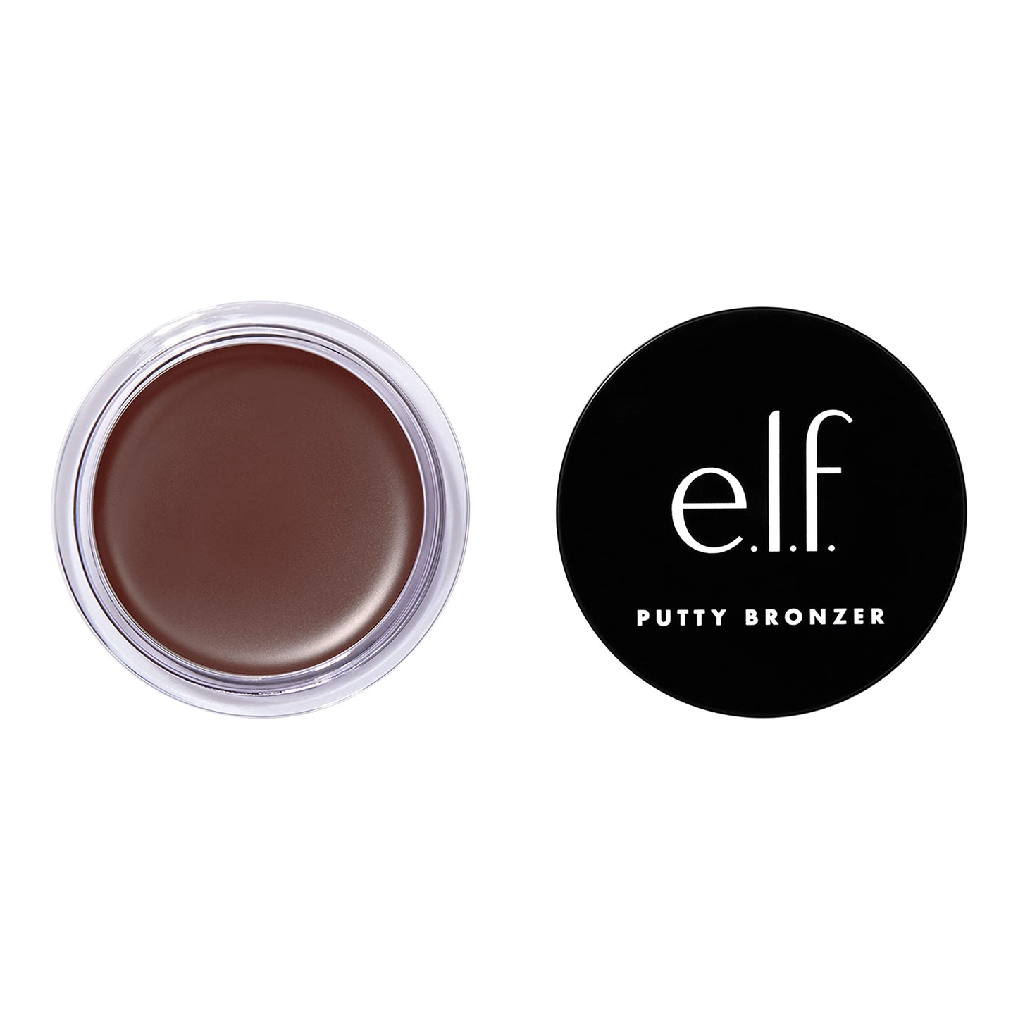 e.l.f. Putty Bronzer, Creamy & Highly Pigmented Formula, Creates a Long-Lasting Bronzed Glow, Infused with Argan Oil & Vitamin E, Cabana Cutie, 0.35