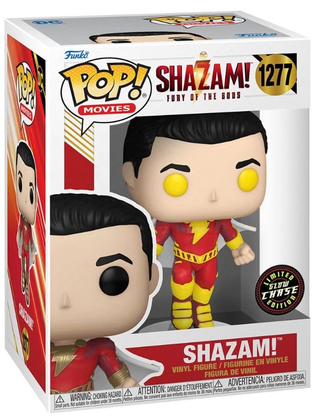 Pop! Movies: Shazam! Fury of The Gods 1277 Shazam Chase Limited Edition