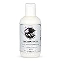 Curl Keeper Silk Shampoo for Curly Hair, 3.8 Fl Oz - Deep Moisturizing & Cleansing Daily Hair Shampoo with Silk Amino Acids for All Curl Types - Water