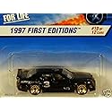 Hot Wheels Mattel 1997 First Editions 1:64 Scale Black Mercedes C-Class Die Cast Car #010