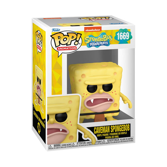 Funko POP! TV: Spongebob Squarepants 25th Anniversary - Caveman SB - Collectable Vinyl Figure - Gift Idea - Official Merchandise - for Kids & Adults…