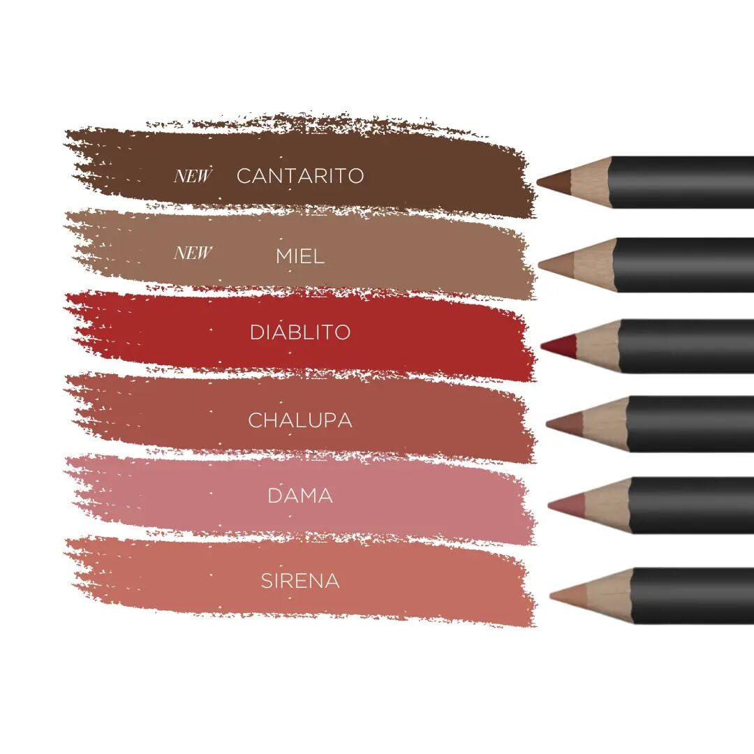 Araceli Beauty Lip Liner Pencil - Lip Liner for Precise Definition - Smooth, Creamy Texture, Vegan, Cruelty-Free Formula for All-Day Wear (Dama) Beauty & Personal Care Araceli