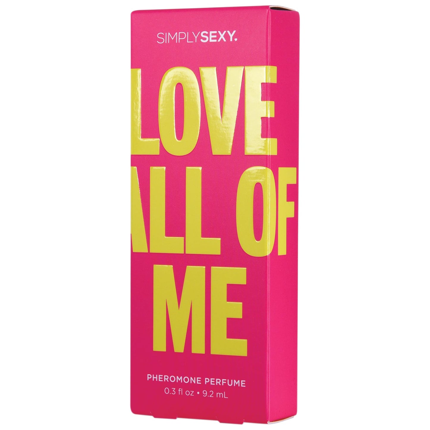 SIMPLY SEXY Affirmations Love All of Me Pheromone Perfume - Fruity Gourmand Fragrance with Notes of Fresh Tropical, Mandarin and Tangerine - Body