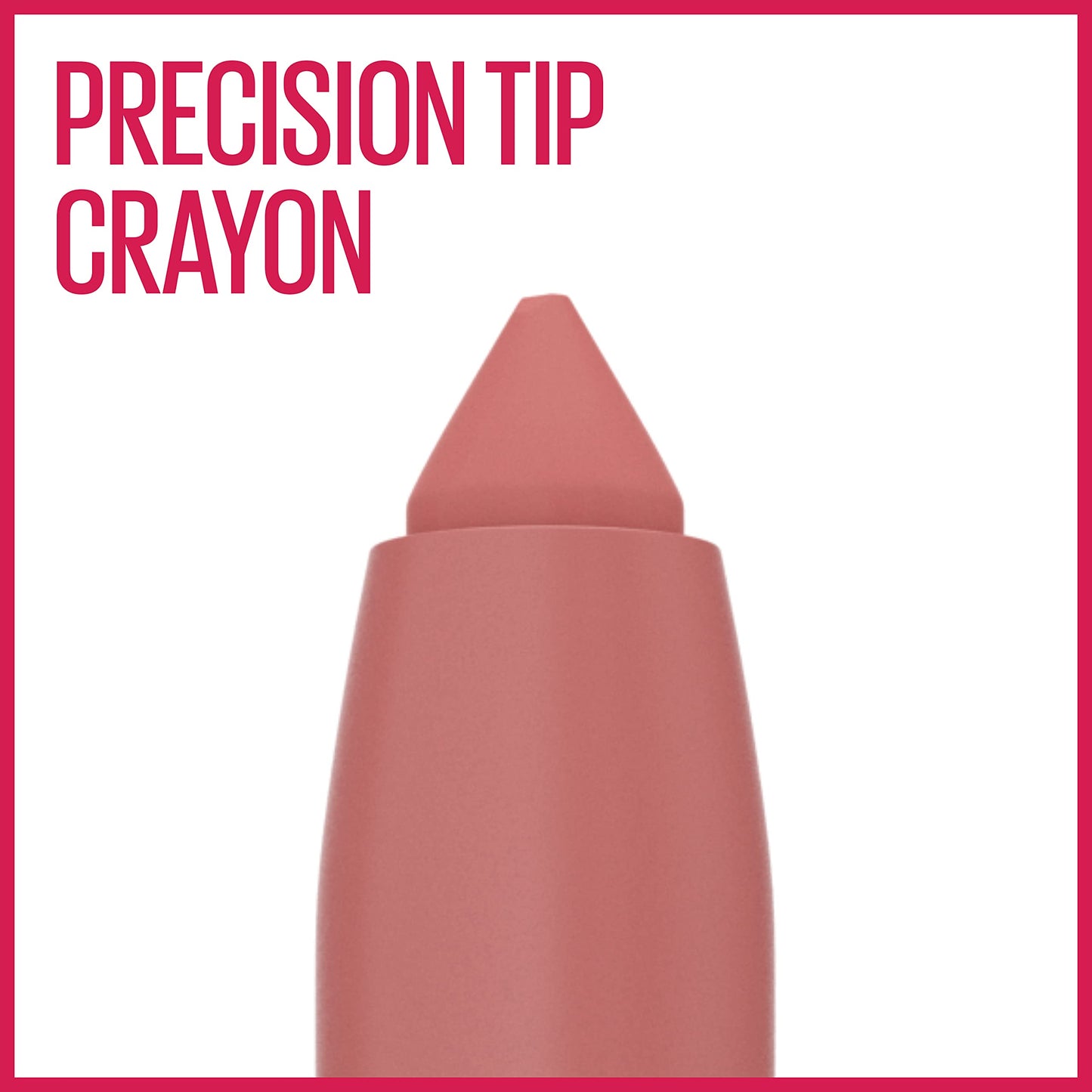 Maybelline Super Stay Ink Crayon Lipstick Makeup, Precision Tip Matte Lip Crayon with Built-in Sharpener, Longwear Up To 8Hrs, Achieve It All, Brown