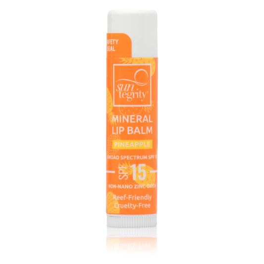 Suntegrity Mineral Lip Balm SPF 15 - Pineapple Beauty and Personal Care Suntegrity
