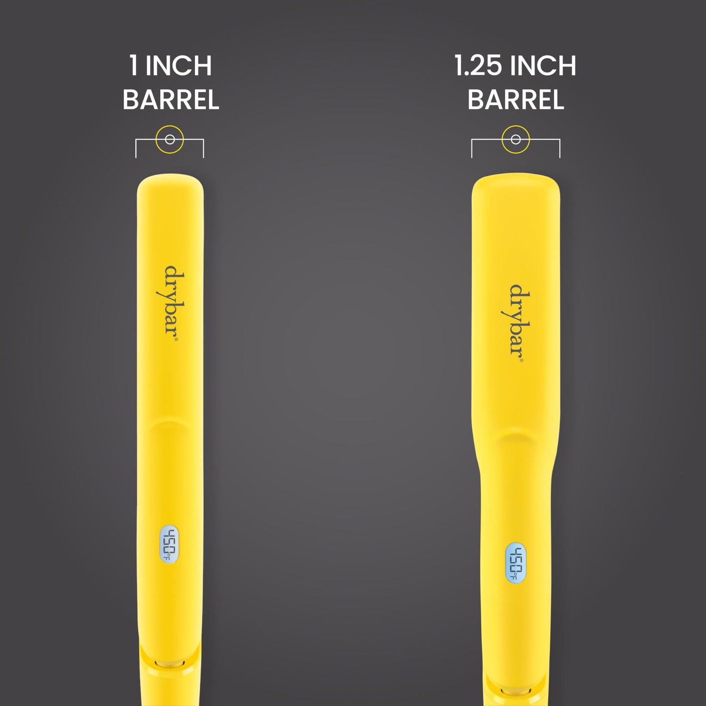 Drybar The Tress Press Straightening Iron 1.25" - Ionic Technology for Smooth, Shiny Hair - Straighten or Wrap Around Barrel to Create Curls, Waves