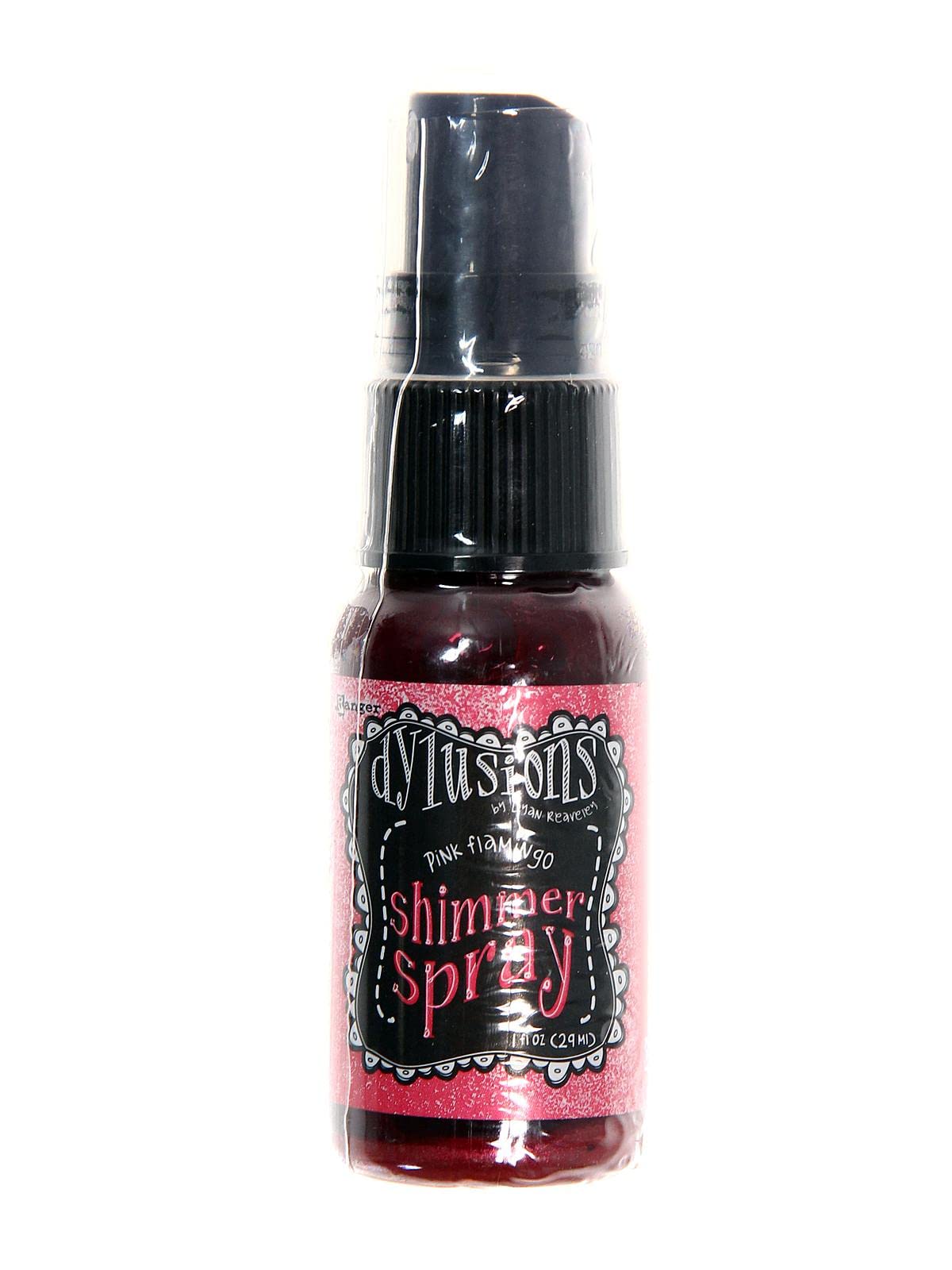 Ranger Dylusions Shimmer Sprays Pink Flamingo 1 oz. Bottle