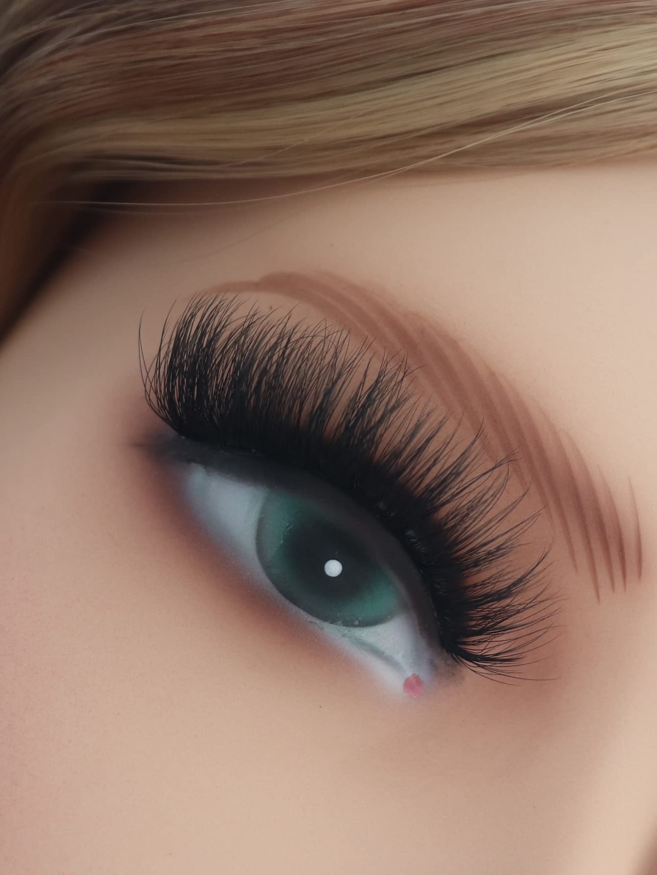 beautykaisen 10Pair 3D False eyelash book Cat Eye Look Fluffy Wispy Soft Reusable Makeup Thick Fake Eyelashes(601+628)