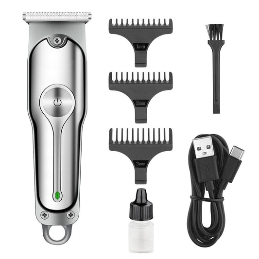 GLESVOWIO Hair Clippers Electric Clipper Beard Trimmer for Men USB Rechargeable Shaver Cut Machine Steel Cutter Head Washable Beauty and Personal Care GLESVOWIO