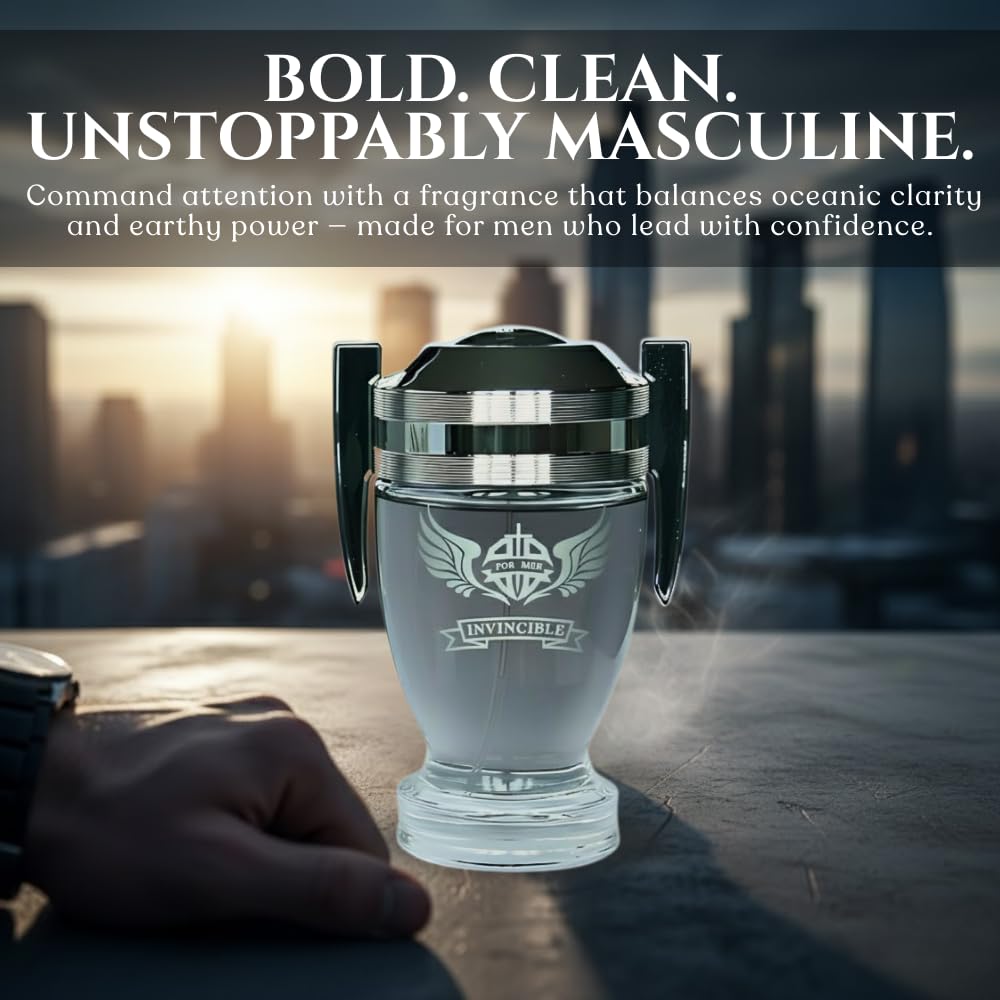 Sandora Fragrances Perfume for Men - INSPIRED by A WORLD RENOWNED MEN’S PERFUME - Grapefruit, Cool Ocean Breeze, Jasmine, Patchouli - Fresh, Aquatic