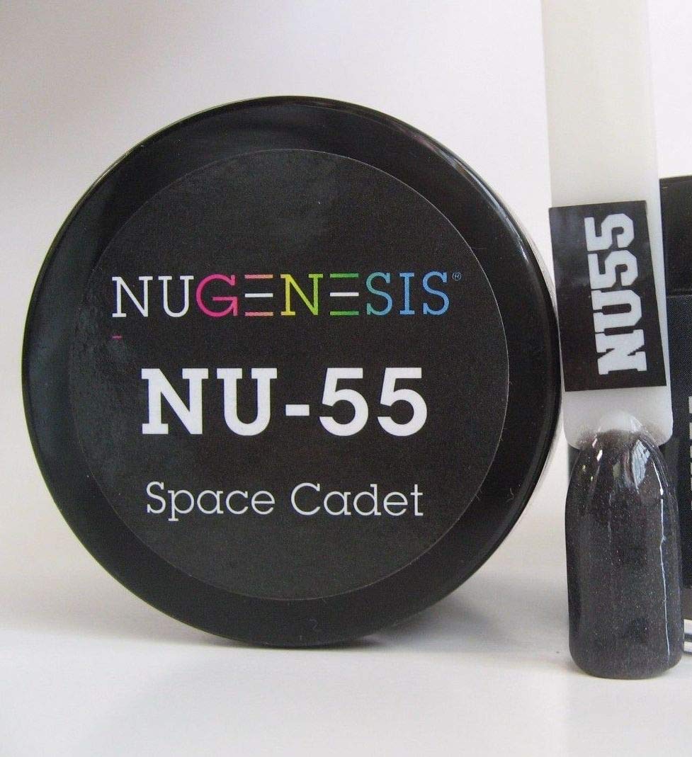 NuGenesis Nail Dipping Powder Color 1.5oz/43g Jar - (NU55 SPACE CADET) Beauty & Personal Care Nugenesis