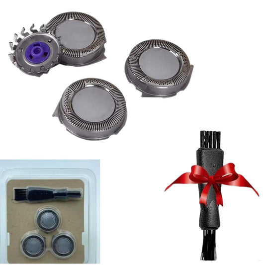 3Pcs HQ8 Replacement Heads Compatible with Norelco, Replacement Blade Heads for PT720, PT724, PT730, AT811, AT830 PowerTouch Electric Shaver Beauty and Personal Care BNVXR