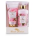 Camille Beckman Hand and Body Duet Set, Silky Body and Glycerine Hand Cream, Glycerine Rosewater