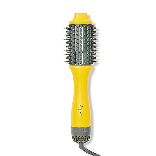 Drybar The Double Shot Oval Blow-Dryer Brush - Smooth, Shiny Hair with Volume and Less Frizz - Salon Styling Brush for Faster Blowouts