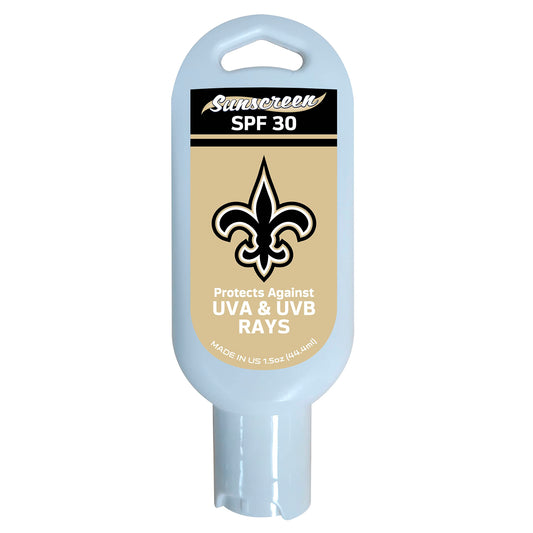 FANMATS 34711 New Orleans Saints 1.5oz SPF 30 Sunscreen