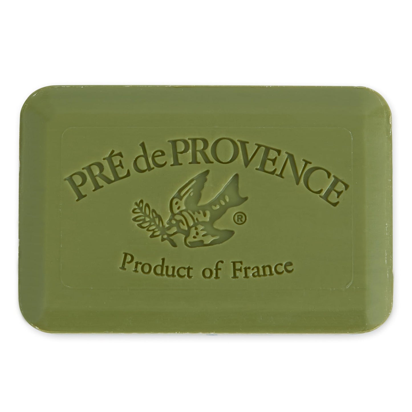 Pre de Provence Artisanal Soap Bar, Enriched with Organic Shea Butter, Natural French Skincare, Quad Milled for Rich Smooth Lather, 8.8 Ounce, Olive