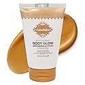 Fake Bake Bronzy Babe Body Glow Face & Body Tinted Moisturizer Lotion, Highlighter, Makeup & Moisturizing Skincare Healthy Color Boost from Plants