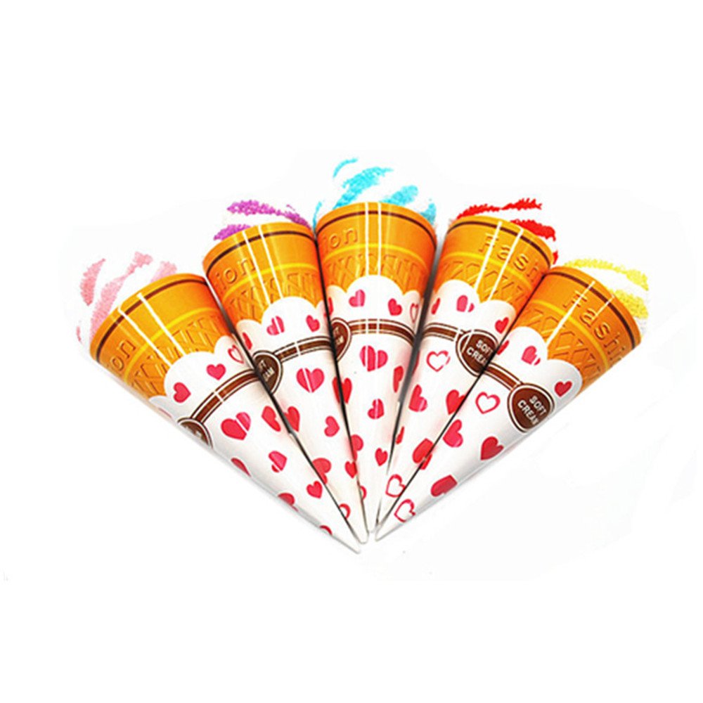 TanQiang 10 Pcs Ice Cream Towel Personalized for Wedding Party Gift Thank You Guest Favor Supplies