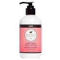 Dionis Goat Milk Lotion - Moisturizing Body Lotion for Dry Skin, Sensitive Skin Safe, Lightweight Non-Greasy Formula, Lotion Pump - Love 8.5 oz