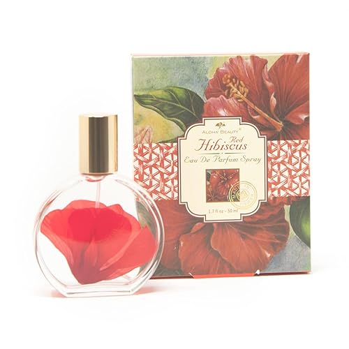 Aloha Beauty Hawaiian Red Hibiscus Eau De Parfum Spray, 1.7 oz