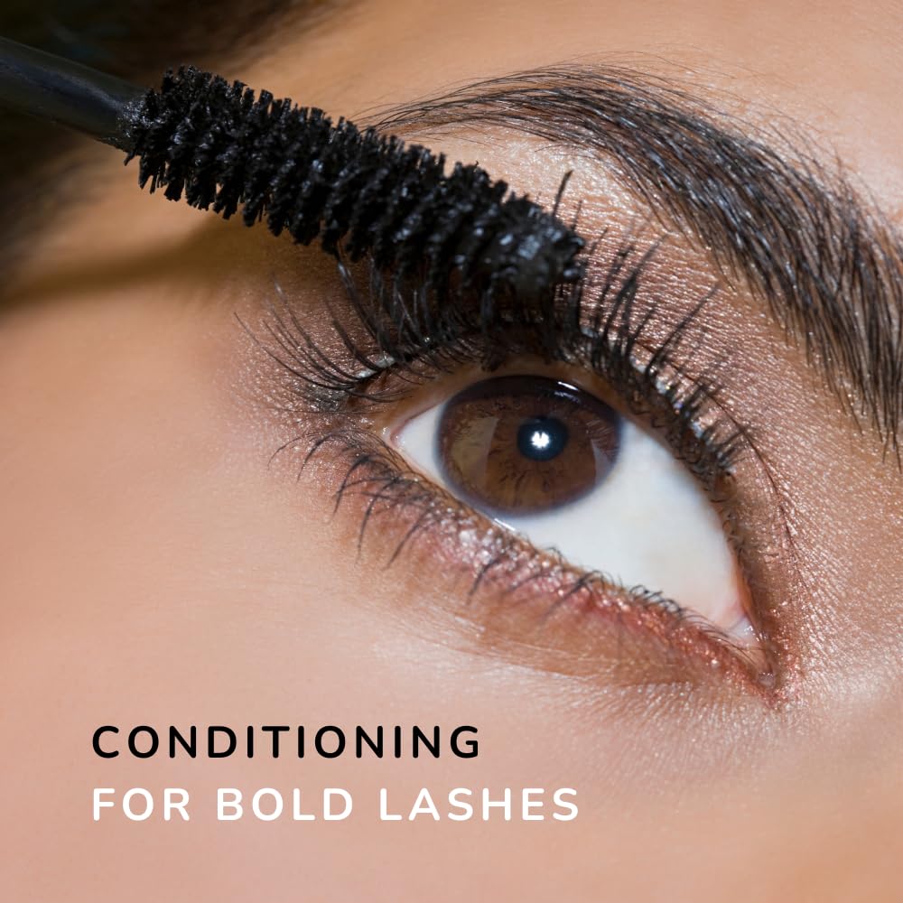 Emani Natural Healthy Lash Mascara, Volume and Length, Hypoallergenic for Sensitive Eyes, Clean Natural Ingredients, Smudge Proof & Volumizing…