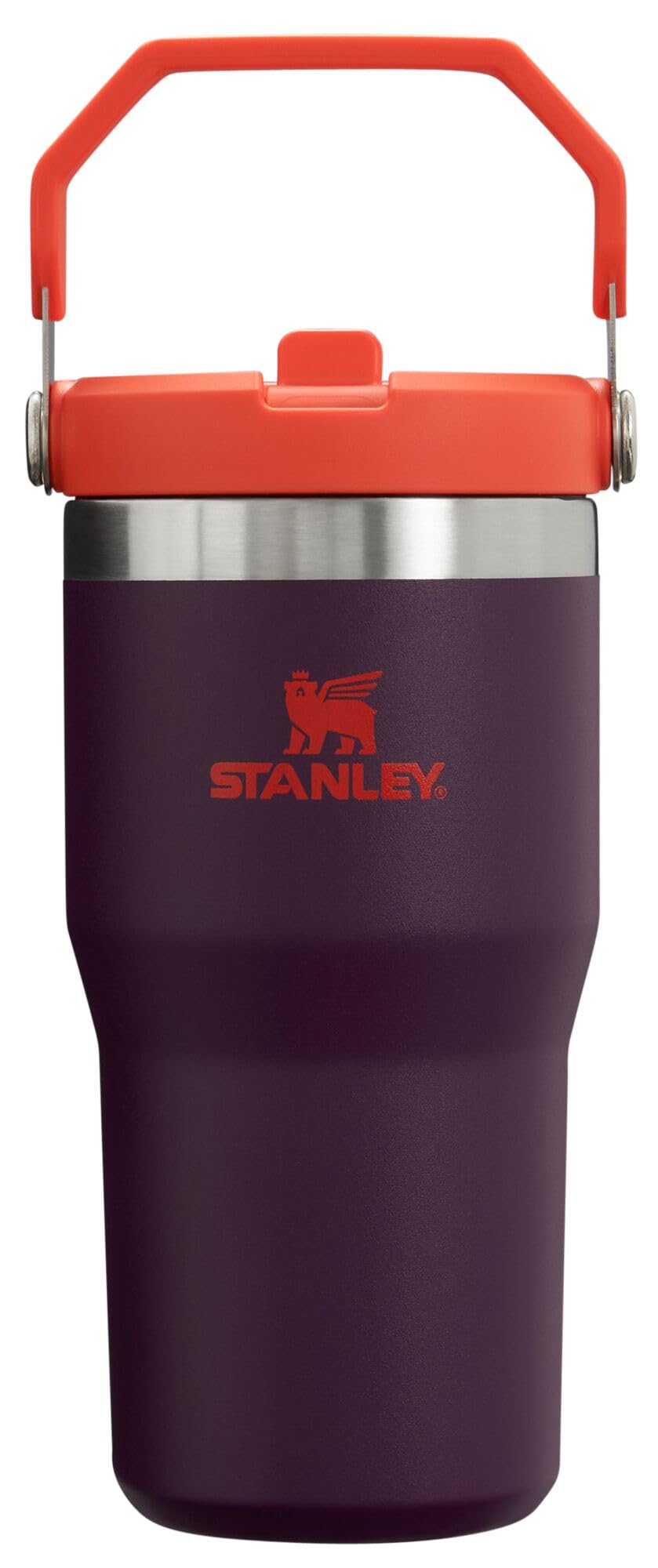 Stanley IceFlow Flip Straw Tumbler with Handle 20 oz | Twist On Lid and Flip Up Straw | Leak Resistant Water Bottle | Insulated Stainless Steel…