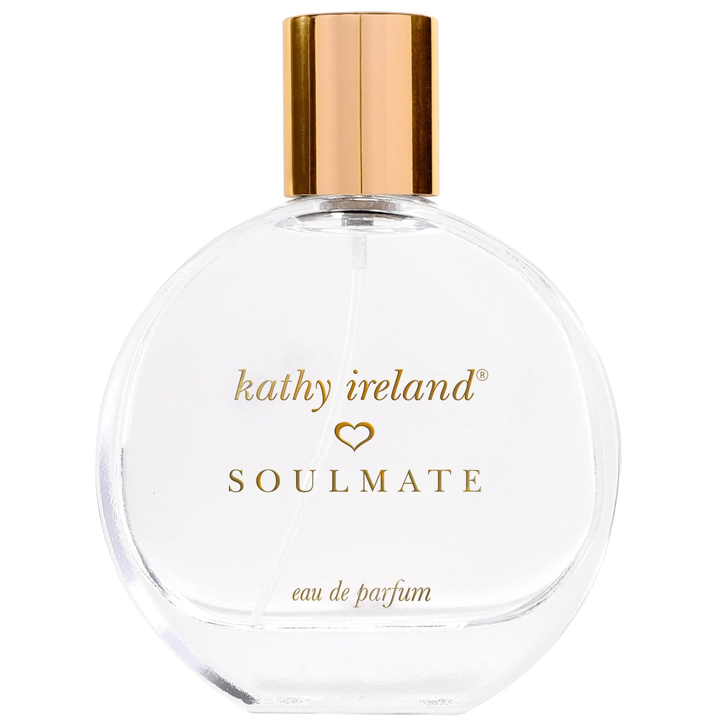 Kathy Ireland Soulmate - Floral, Fruity, Gourmand Perfume for Women - Eau de Parfum with Cherry, Mandarin, Pink Jasmine, Amber Notes - 3.4 oz Beauty & Personal Care Kathy Ireland