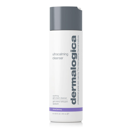 Dermalogica Ultracalming Cleanser, Gentle Face Wash for Sensitive Skin - Calms and Cools Redness and Discomfort, PH balanced, Non- Foaming, Gel Cream
