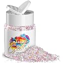 MARBLERS Holographic Glitter [Mixed Pink] 1.5oz (42g) | Chunky | Non-Toxic, Vegan, Cruelty-Free | Face, Body, Eyeshadow, Hair, Festival, Party Makeup