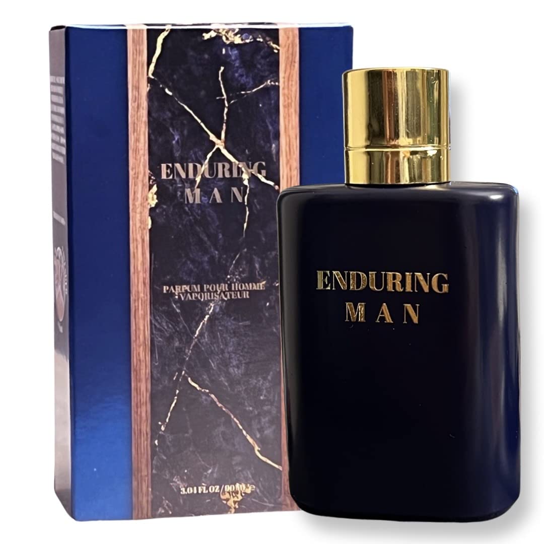Enduring Man Parfum Pour Homme by Preferred Fragrance - 3.4 Fl Oz Cologne for men - Great Gift!