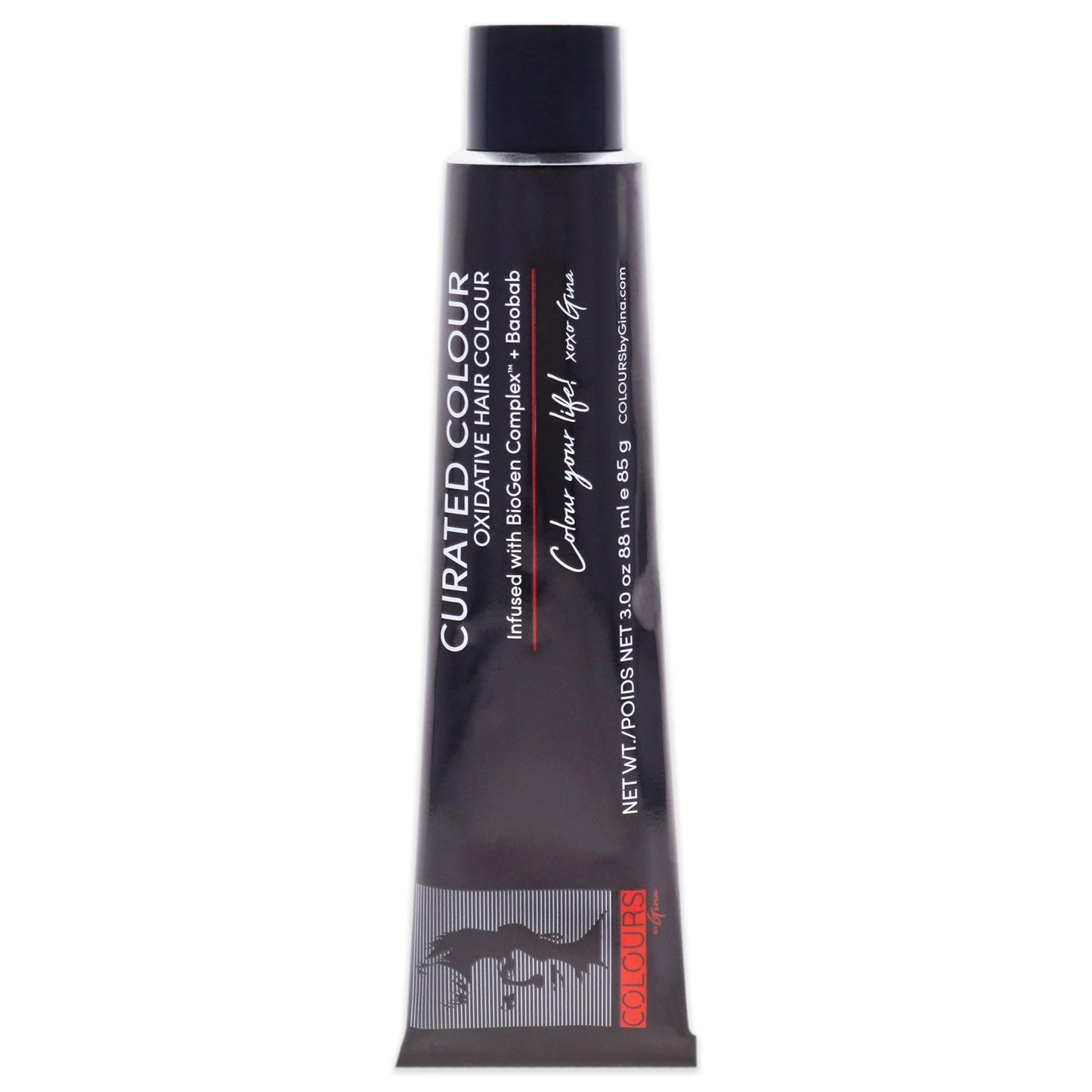 Colours By Gina Curated Colour - 3.0-3N Dark Natural Brown by Colours By Gina for Unisex - 3 oz Hair Color