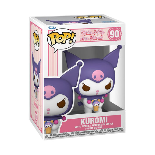 Funko POP! Sanrio: HK - Kuromi - Hello Kitty - Collectable Vinyl Figure - Gift Idea - Official Merchandise - for Kids & Adults - Cartoons Fans…