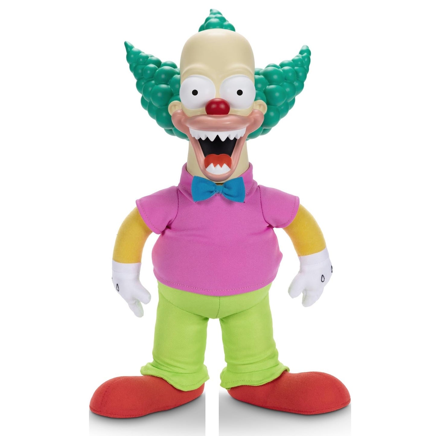 Disney The Simpsons Talking Krusty Doll Plush, 16-Inches Tall Good and Evil Krusty Pull String Doll Toy, from The Classic Treehouse of Horror III…