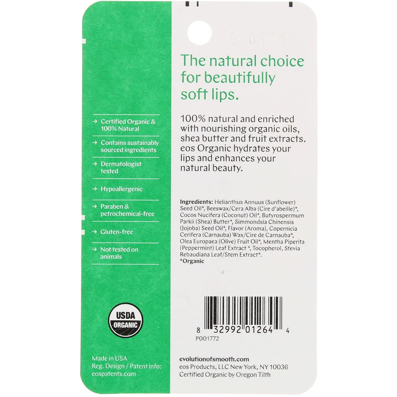 Eos Lip Balm Stick, Sweet Mint (Pack of 2)2
