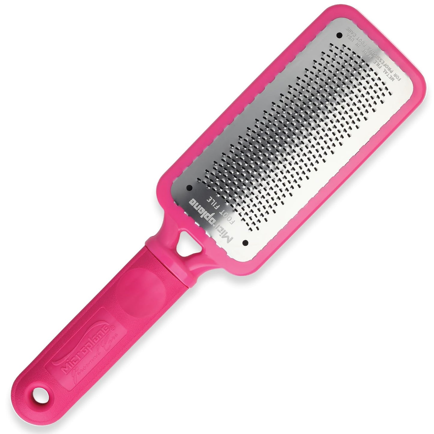 Microplane Colossal Foot File Scraper - The Original Stainless Steel Foot Rasp, Dead Skin/Callus Remover for Feet, Gentle Foot Scrubber, Pedicure