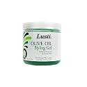 Lusti Olive Oil Styling Gel, 16 fl oz - Fast Drying, No Flaking - Control Frizz & Fly Away Hairs