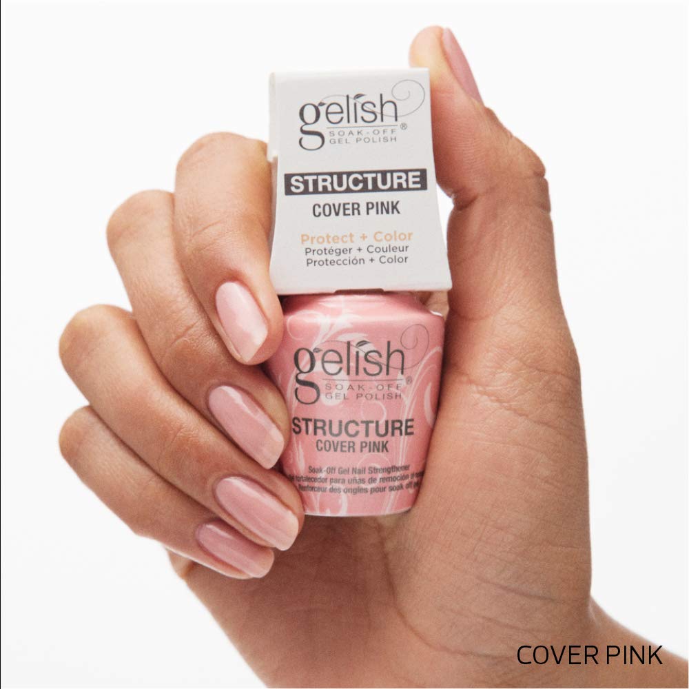 Gelish Self-Leveling Brush On Structure Gel - Cover Pink, 15mL Beauty & Personal Care Gelish