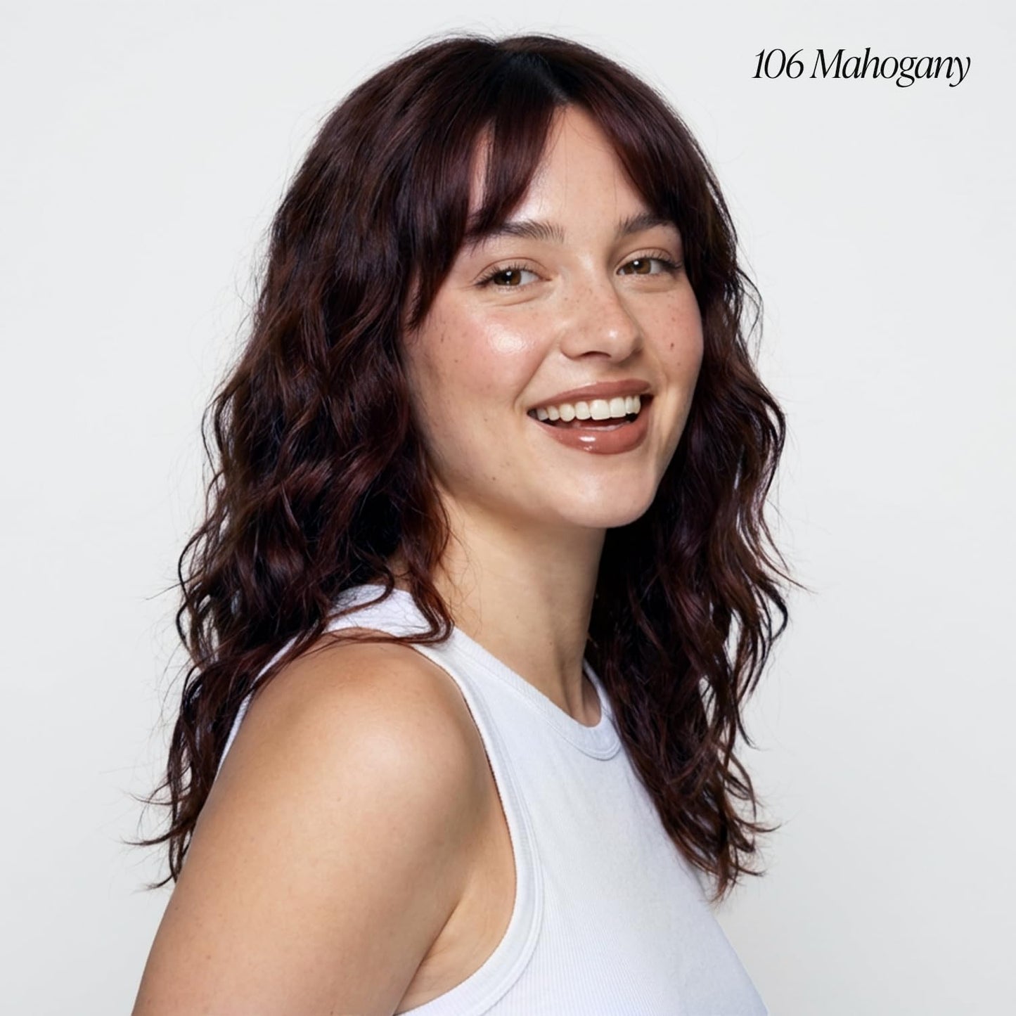 Adore Semi Permanent Hair Color (106 Mahogany) | Vegan & Cruelty-Free Brown Hair Dye | No Ammonia, No Peroxide, No Alcohol | 4 Fl Oz